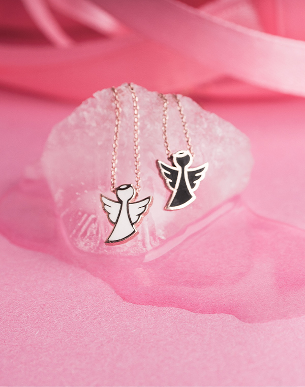 Сребърно колие LITTLE ANGEL